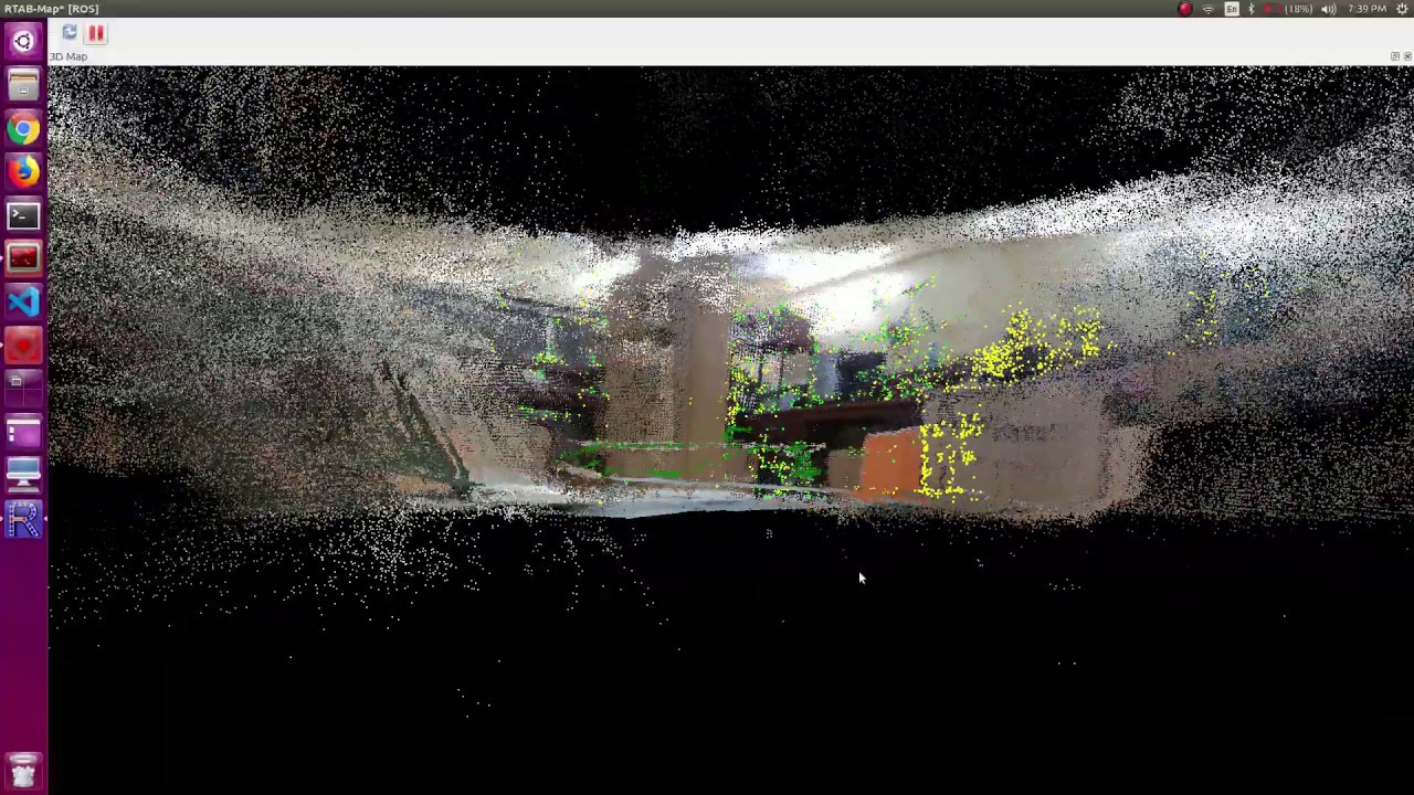 Intel Realsense D435i Depth Camera - Mapping  & Localization Demo