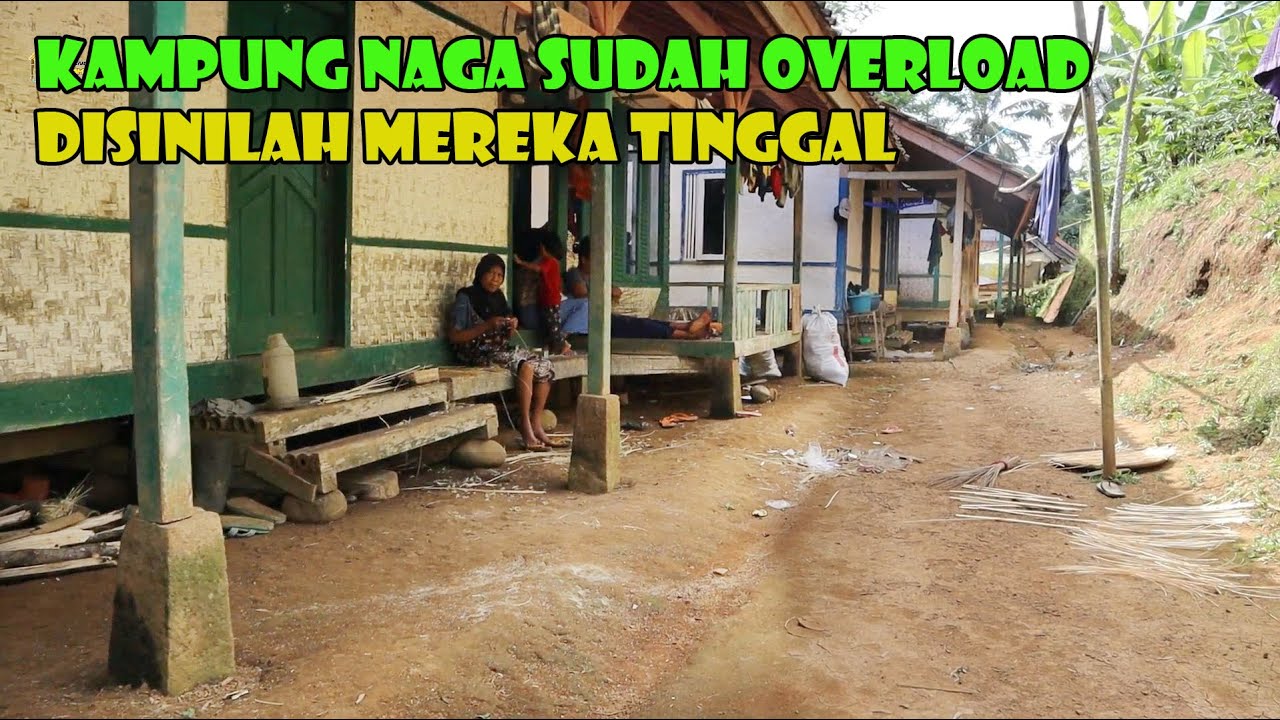 Inilah Masyarakat Kampung Naga Yang Pindah Ke Luar Wilayah Adat Naga. Mereka Masih Teguh Dengan Adat