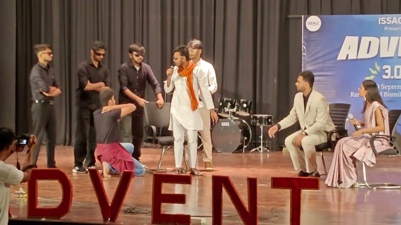 Skit Performance in IET Lucknow Advent 3.O || Freshers Party 2025 || Funny Video (Skit) 