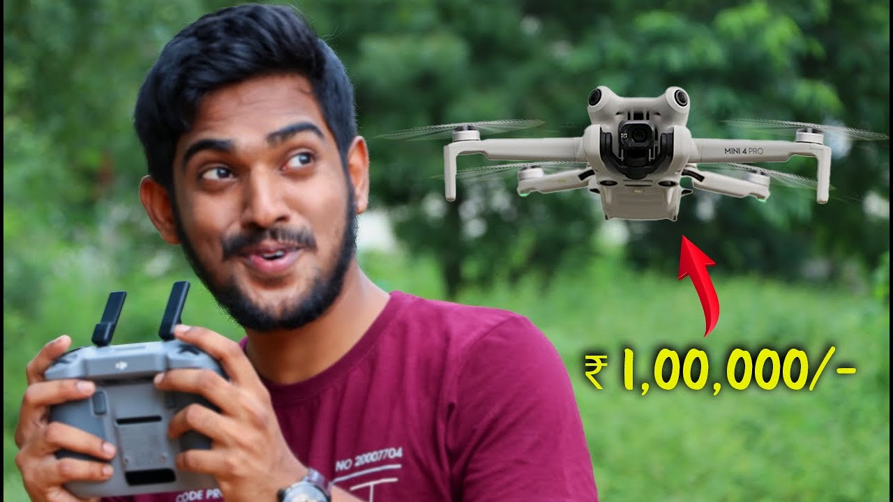 Unboxing ₹100000 Drone! || DJI MINI 4 PRO