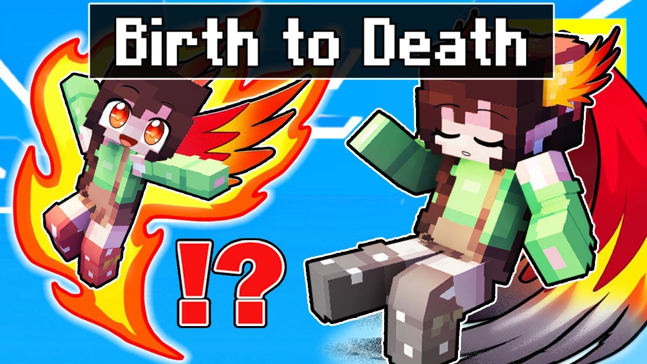 BIRTH to DEATH of a PHOENIX in Minecraft! ( Tagalog )
