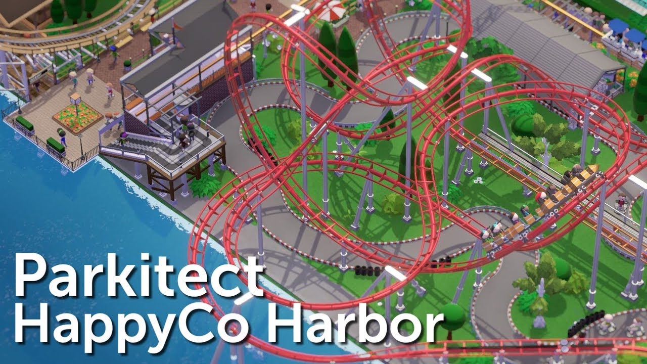 Кампания Parkitect (часть 12) &mdash; HappyCo Harbor &mdash; Dutch Port Park