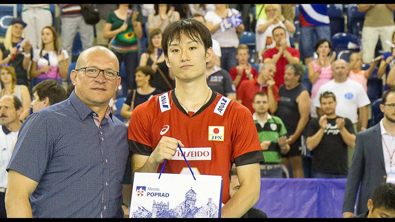 柳田将洋 Masahiro Yanagida Japan vs Slovakia 2017 FIVB World League