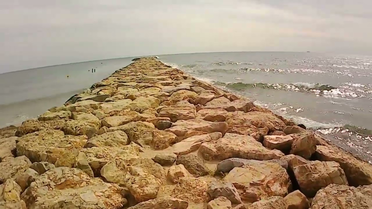 Walking Cambrils Vilafortuny Platja Esquirol Playa Muelle Mar Mediterráneo Septiembre 2023