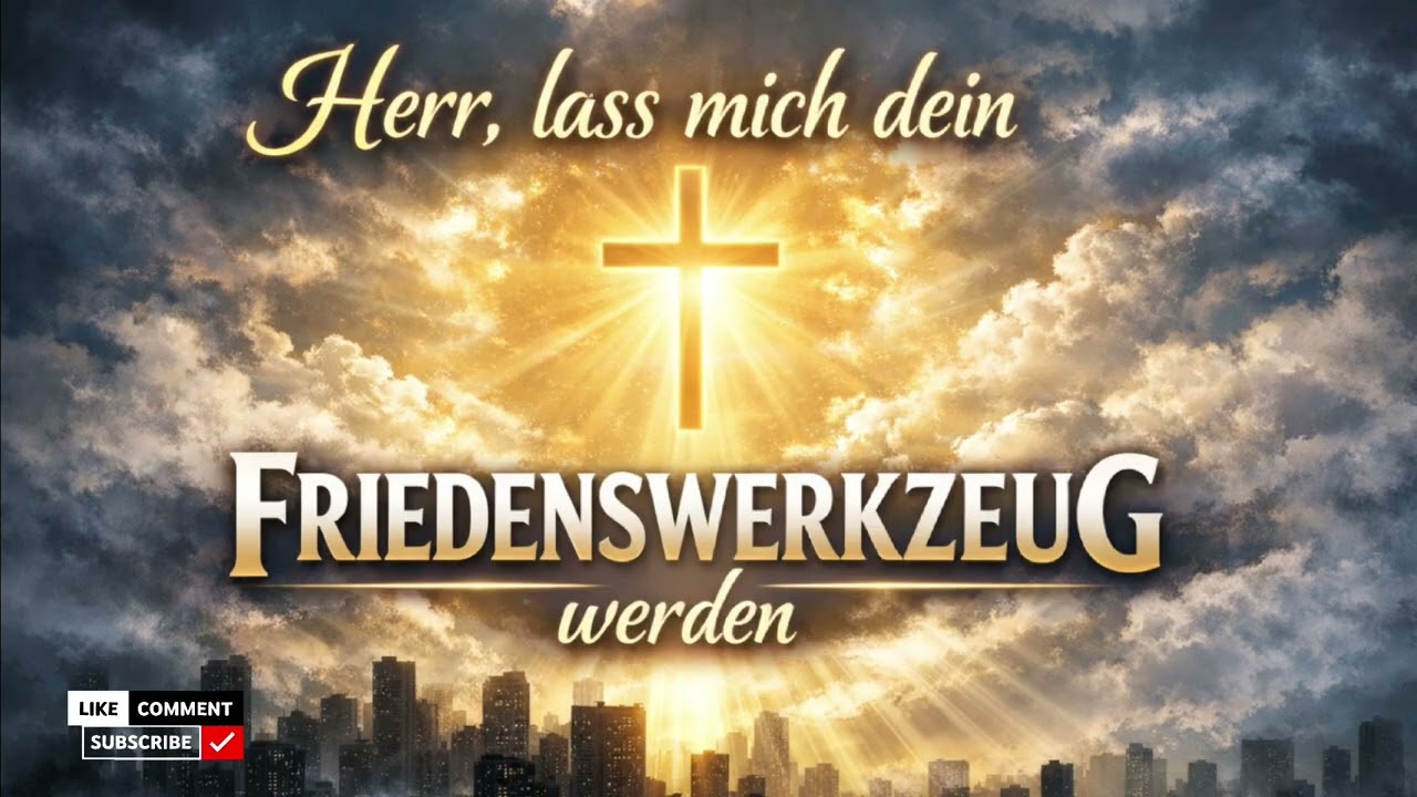 Herr, lass mich dein Friedenswerkzeug werden 🙏 | Franz von Assisi Gebet als Lied