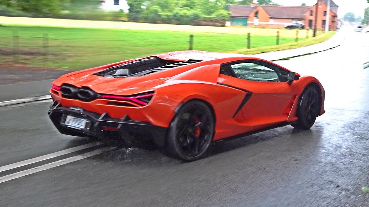 Supercars Accelerating! Aventador SVJ, Revuelto, 488 Pista, 9FF Turbo S, R8 V10 Performance