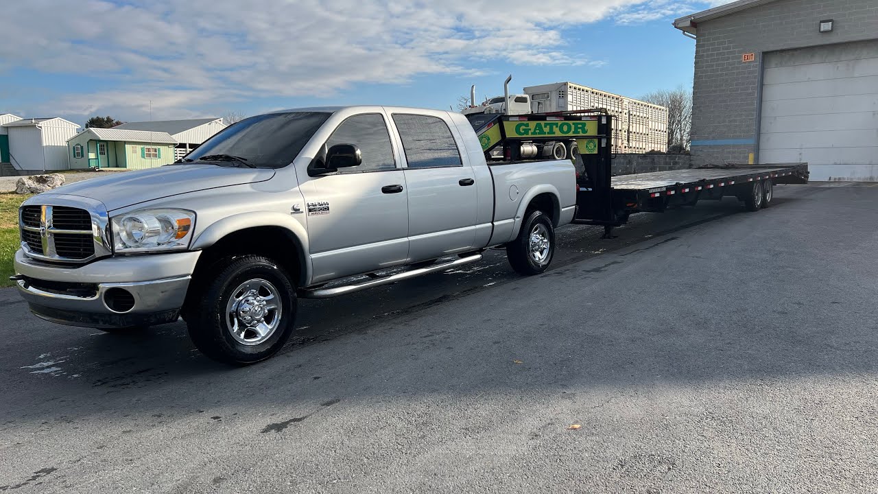 Mega Cab Cummins is my FAVORITE Hotshot Truck | Hotshot Trucking