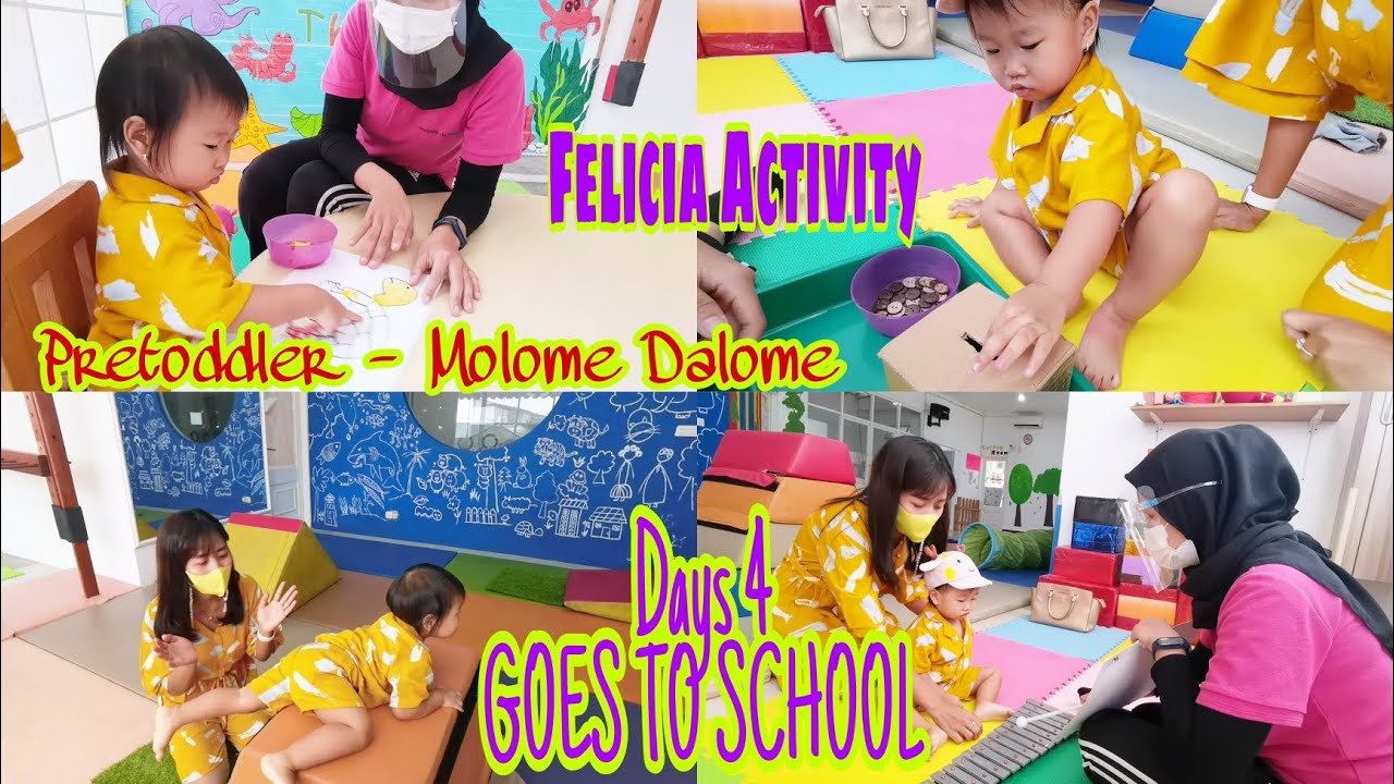 BELAJAR BERMAIN & BERNYANYI  DI MOLOME DALOME - HARI KE EMPAT BERSEKOLAH | VLOG #94
