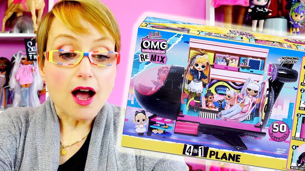 L.O.L.  Surprise! OMG Jet Unboxing Disaster!