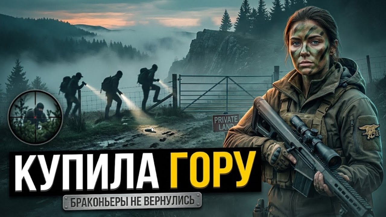 «Браконьеры ворвались на его гору… но не знали, что хозяин — бывший снайпер морпехов США.»