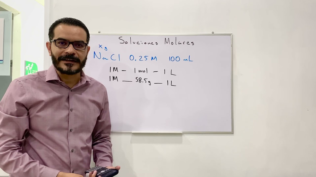 Preparación de solución Molar (parte 1)