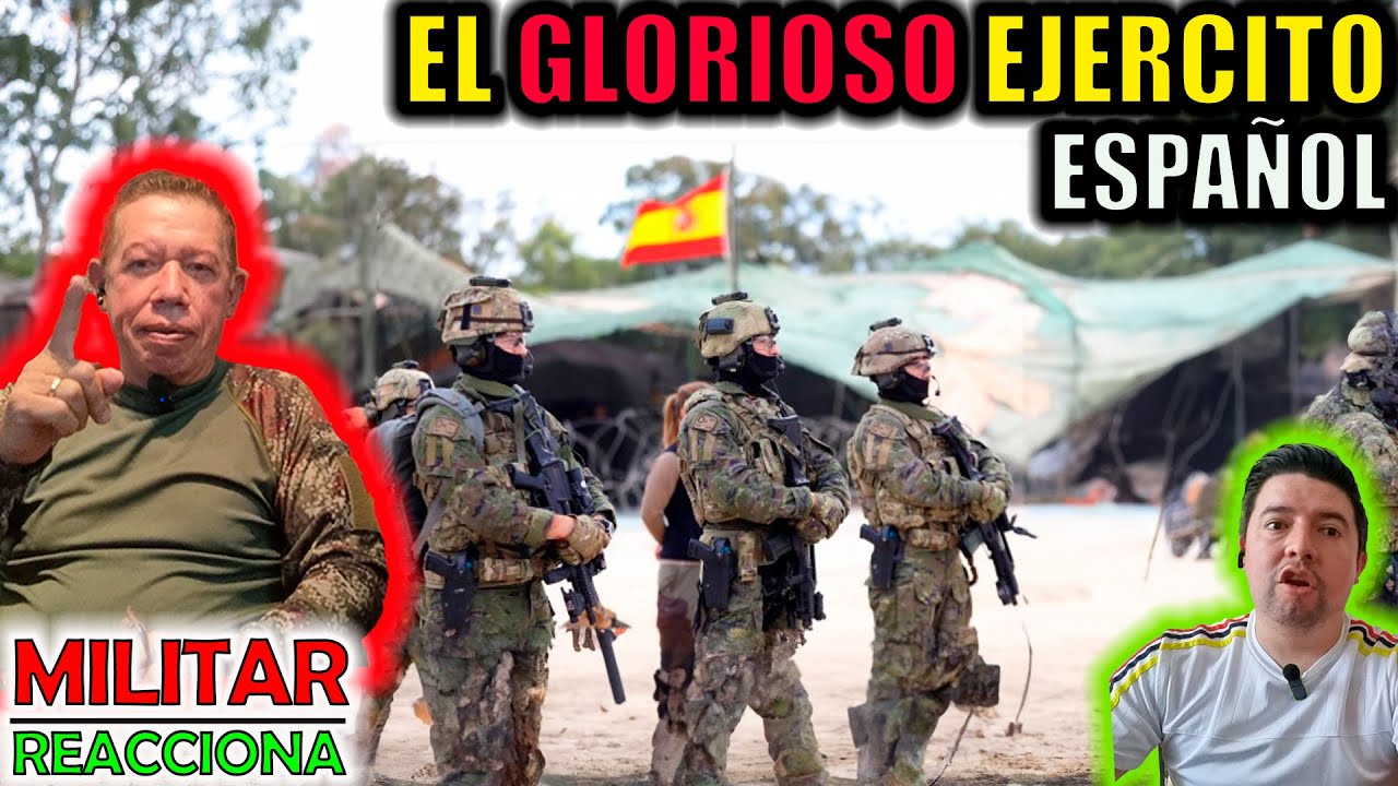 MILITAR COLOMBIANO reacciona al GLORIOSO EJERCITO ESPAÑOL