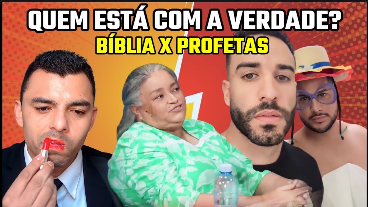 O ENGRAÇADO MUNDO GOSPEL #114 QUEM ESTÁ COM A VERDADE? BÍBLIA X PROFETAS