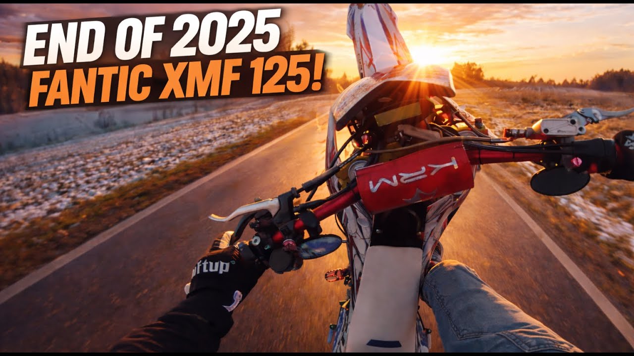 End of 2025… Just Me, My Bike & the Sunset | Fantic XMF 125