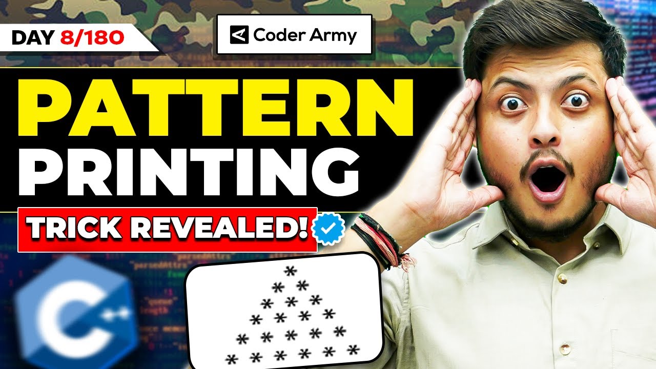 Lecture 06: Solve Any Pattern Problem With Simple Trick Part-1