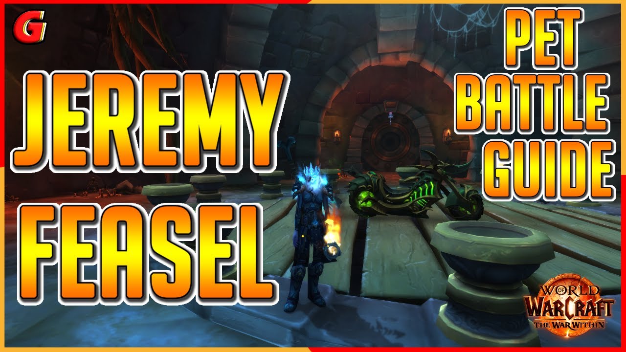 Jeremy Feasel Pet Battle Guide - 5 O'clock Orb - Felcycle Mount