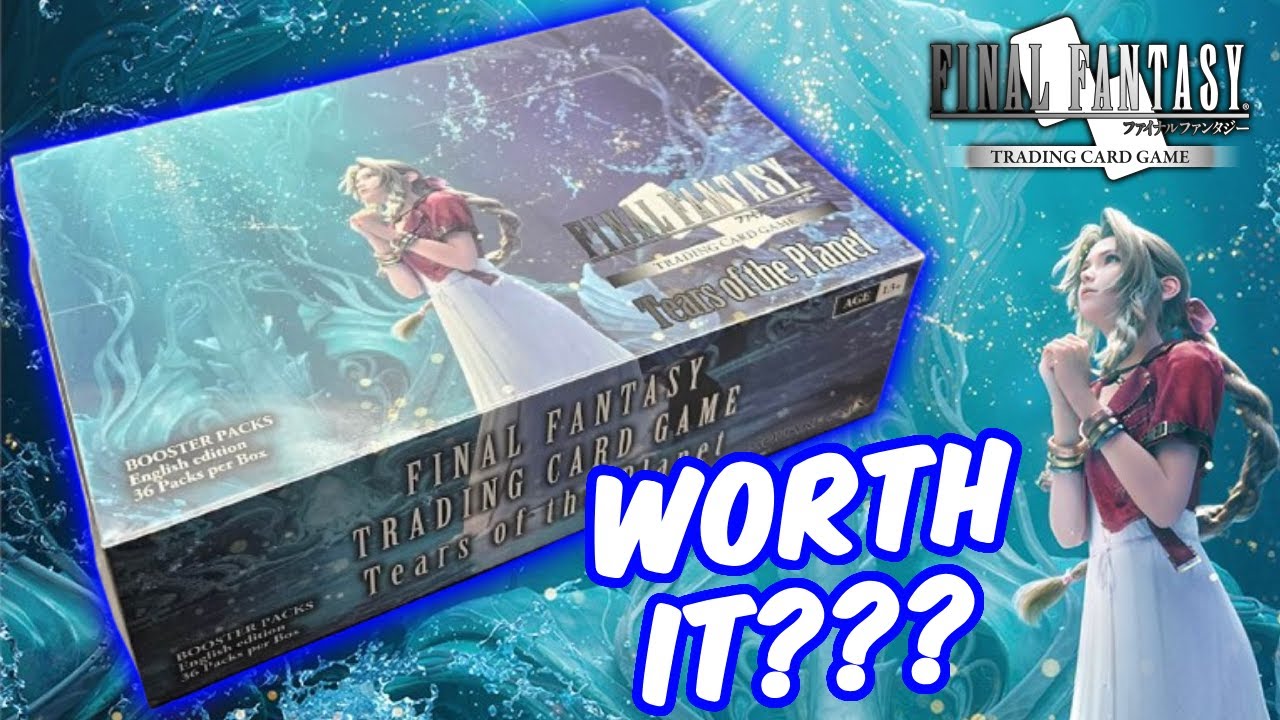 Was This Final Fantasy TCG Tears of the Planet Booster Box Worth It???