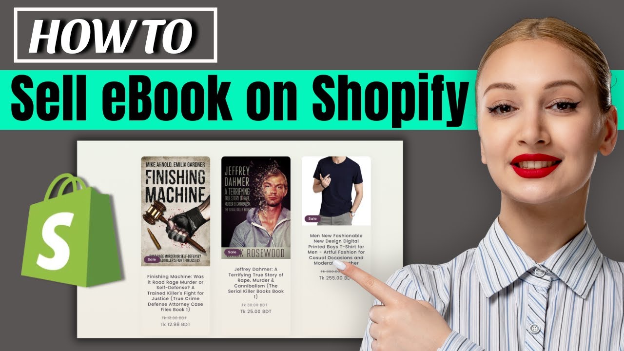 How to sell ebook on shopify (2026)