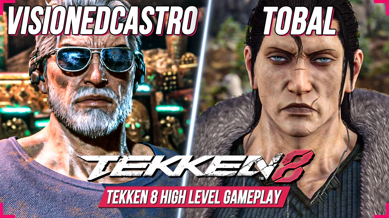 TEKKEN 8 ⚡ VisionedCastro (VICTOR)  Vs  Tobal (DRAGUNOV) 💪 T8 High Level Gameplay