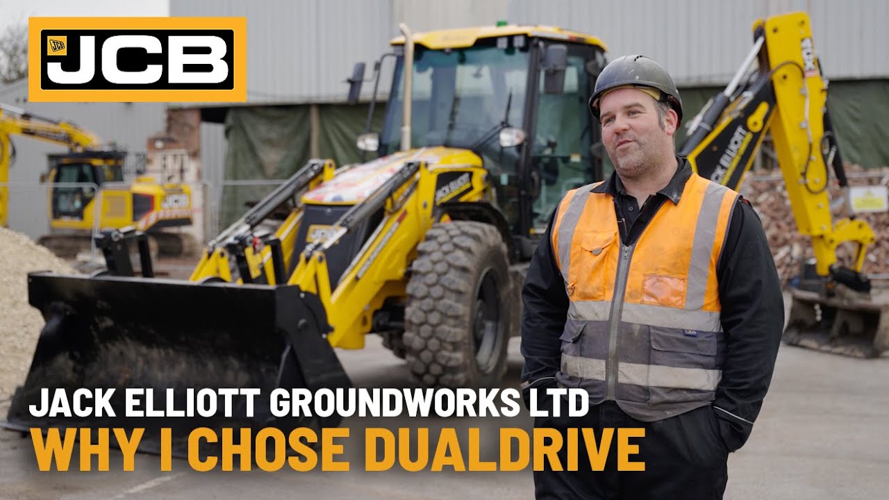 Why choose a DualDrive JCB Backhoe Loader? | Jack Elliott Groundworks Limited