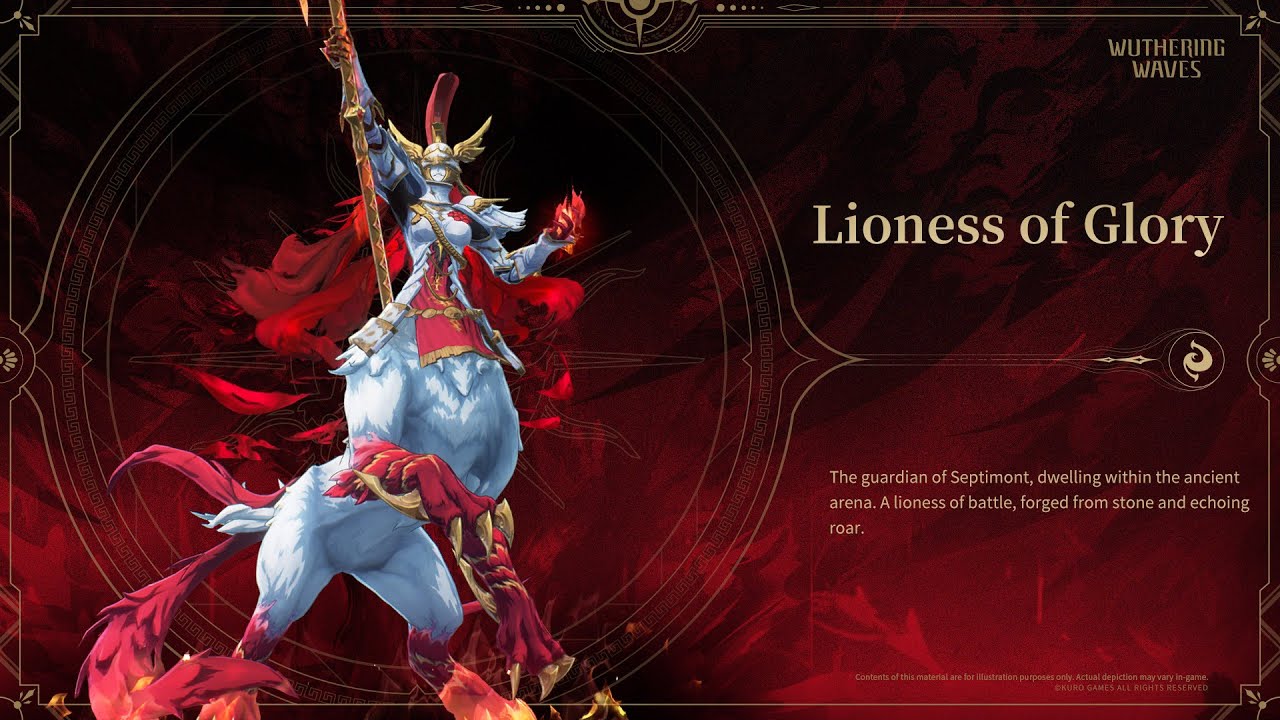 Wuthering Waves Hologram:Lioness of glory