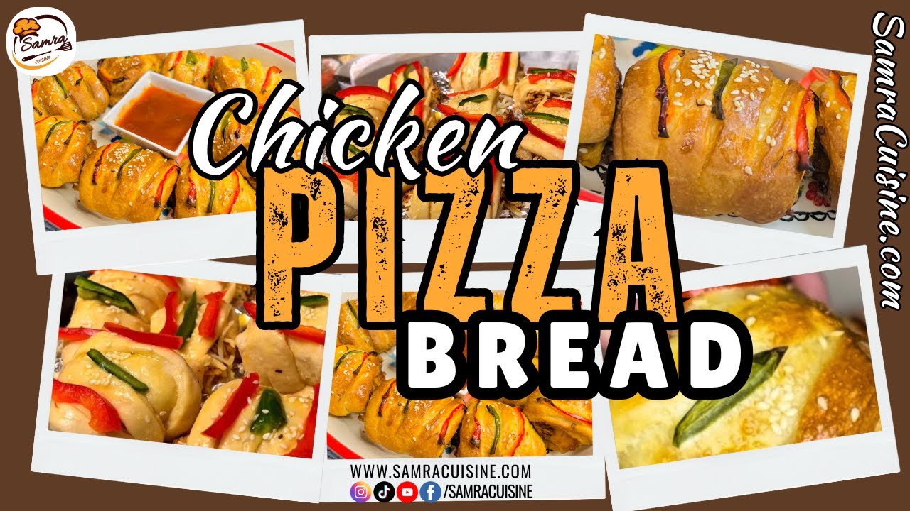 Chicken Pizza Bread | Recipe | Ramzaan Food Series 2025 | Samra Cuisine