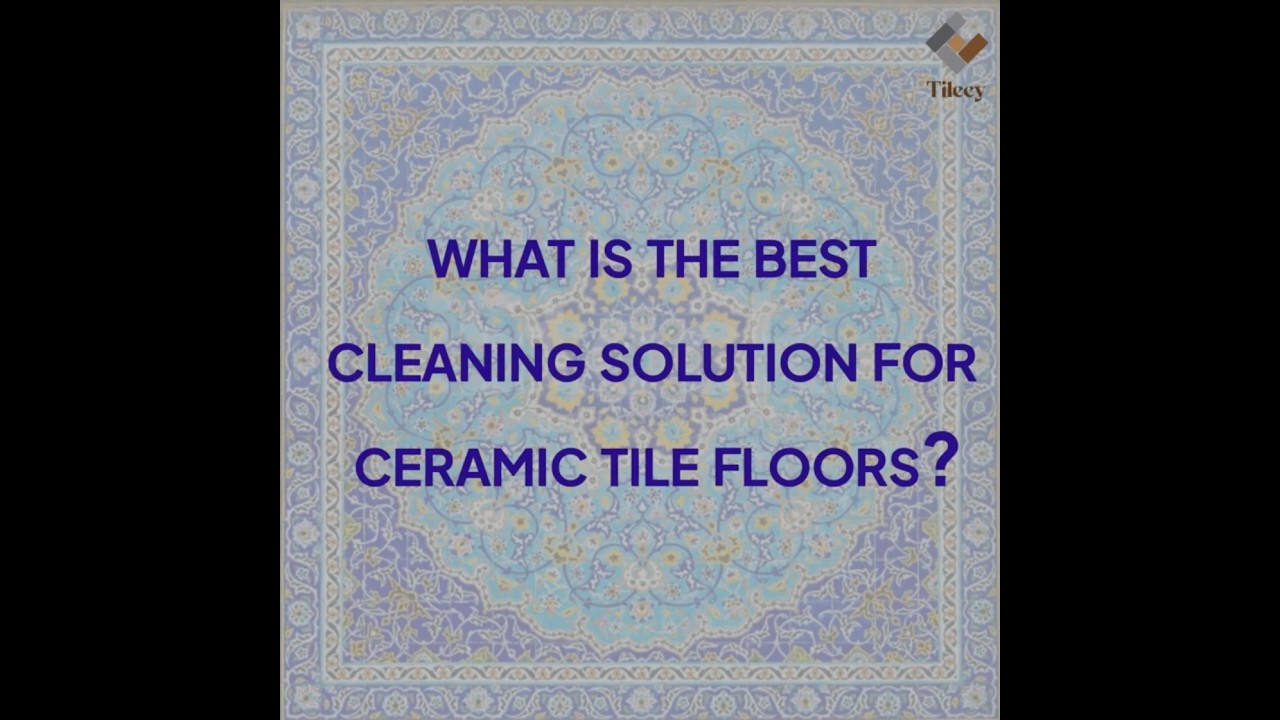 The Best Cleaning Solution for Ceramic Tile Floors! #showerfloortile#porcelaintiles#qualityflooring