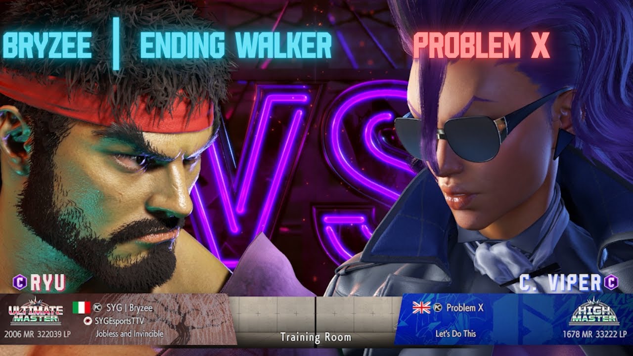 SF6 ▰ KAZUNOKO (C. VIPER) vs BRYZEE | ENDING WALKER (RYU) ▰ High Level Gameplay