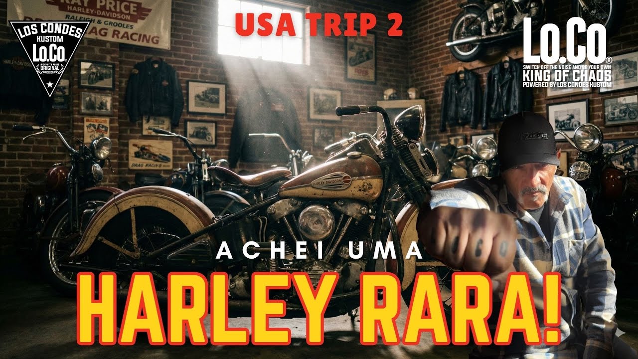 Essa Harley não aparece em qualquer lugar 🇺🇸 - USA LOCO 2