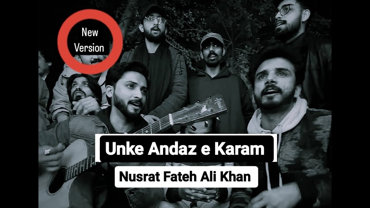 Unke Andaz E Karam - Guitar Cover | Live Jamming | Nusrat Fateh Ali Khan | Sufi Qawwali Pakistani
