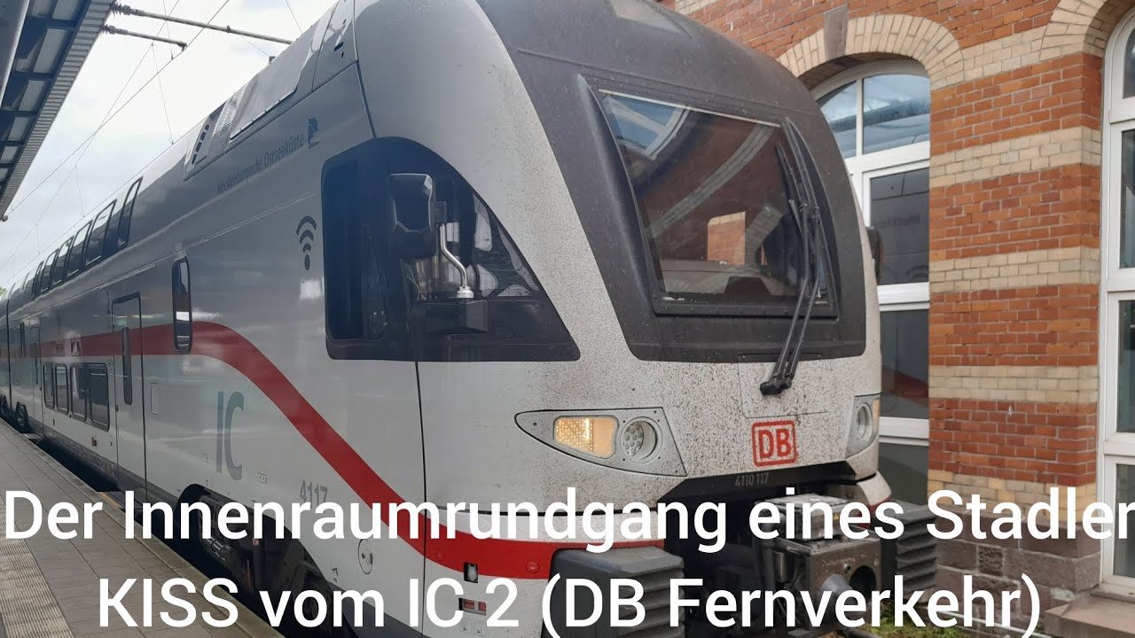 Der Innenraumrundgang eines Stadler KISS vom IC2