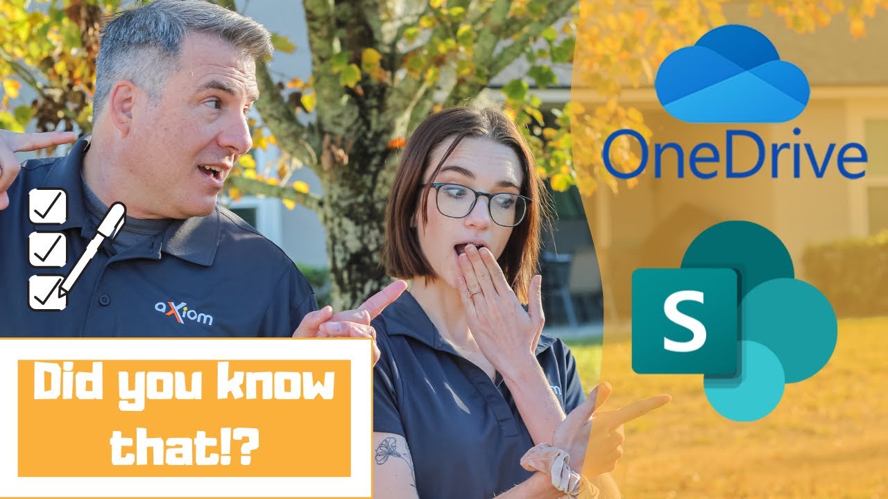 OneDrive vs. SharePoint