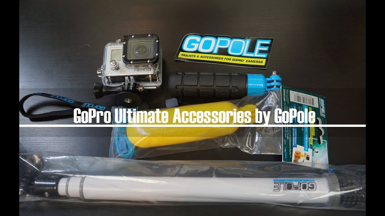 GoPole Must Have Accessories for GoPro Cameras