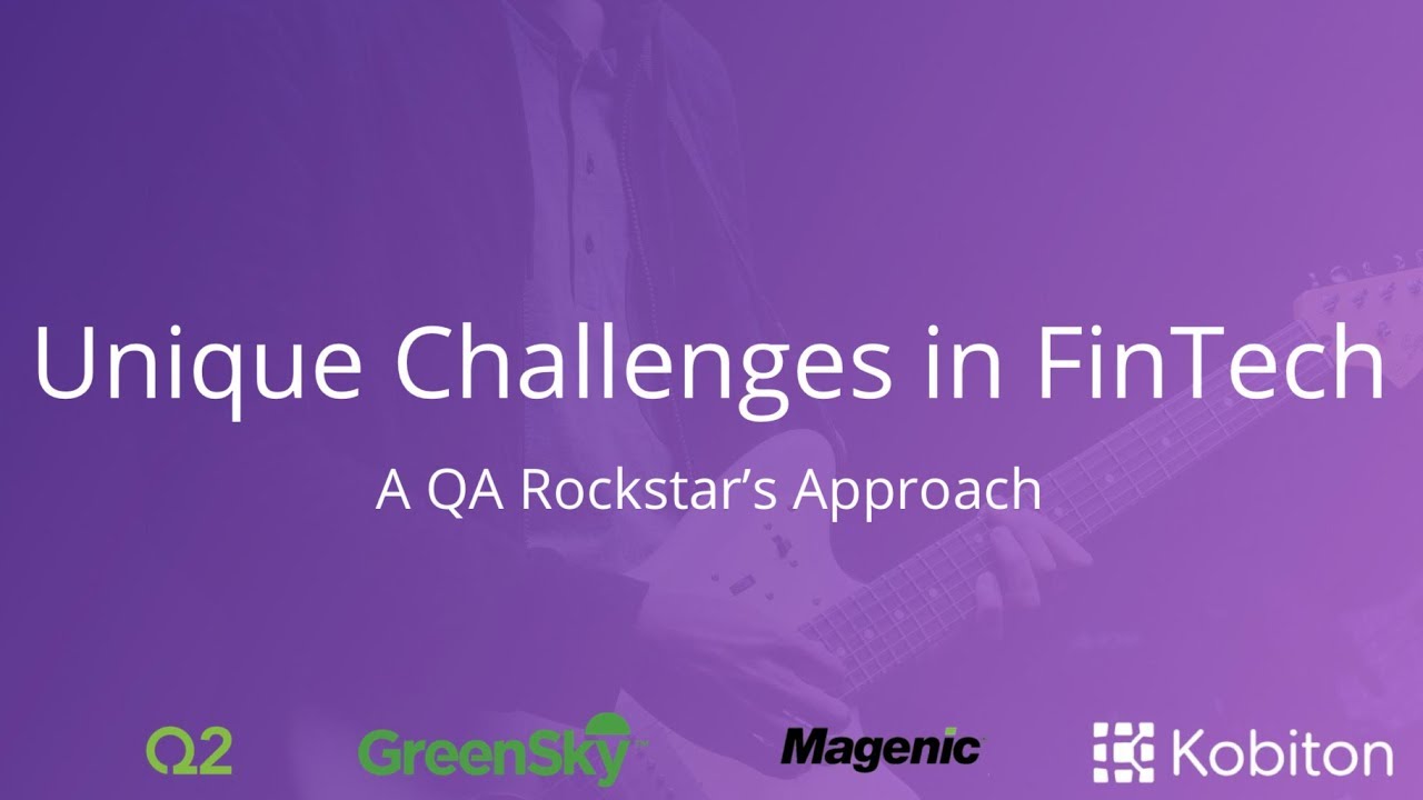 QA Rockstars in FinTech | Kobiton