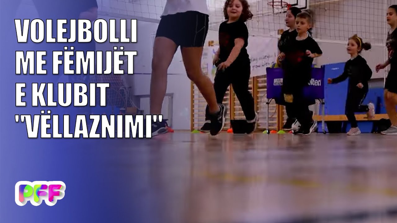 Volejbolli me fëmijët e klubit 