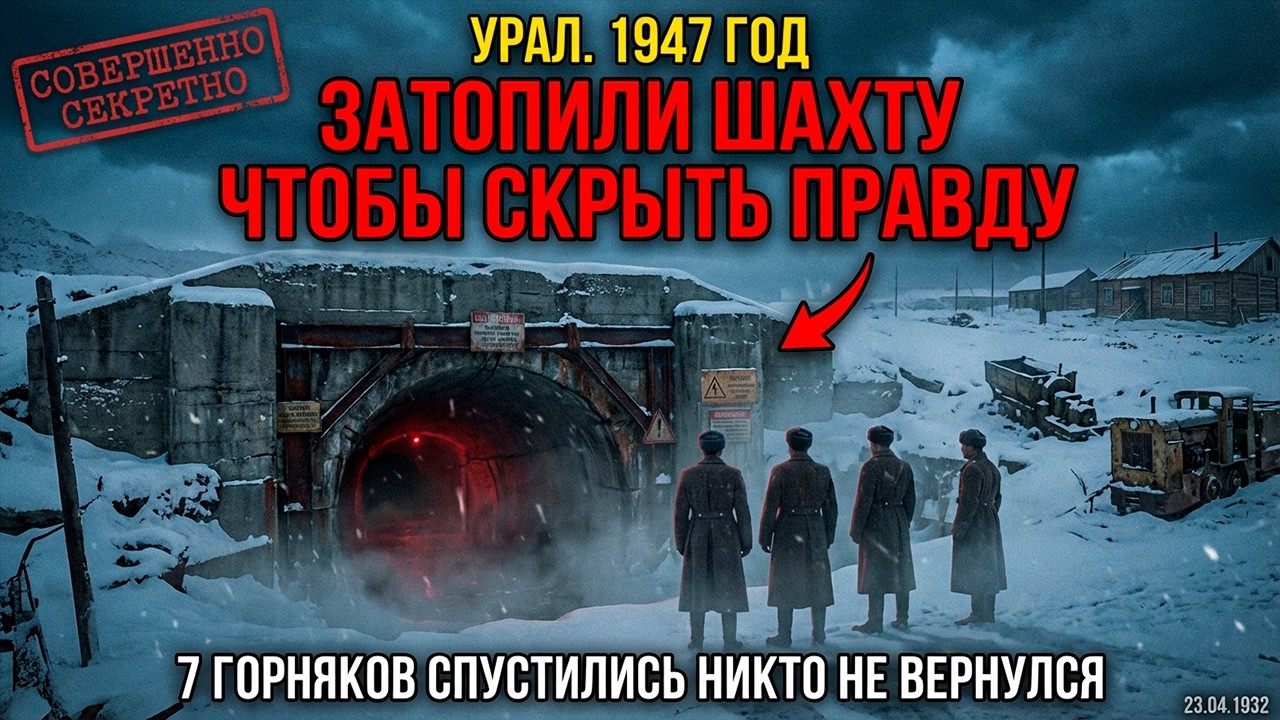 ПРОКЛЯТАЯ ШАХТА Урала: 7 горняков спустились, НИКТО не вернулся. Тайна глубины 890 метров