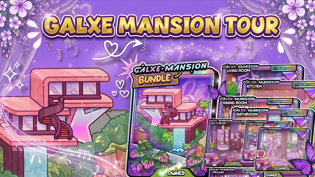 GALXE MANSION TOUR | AVATAR WORLD | PAZU