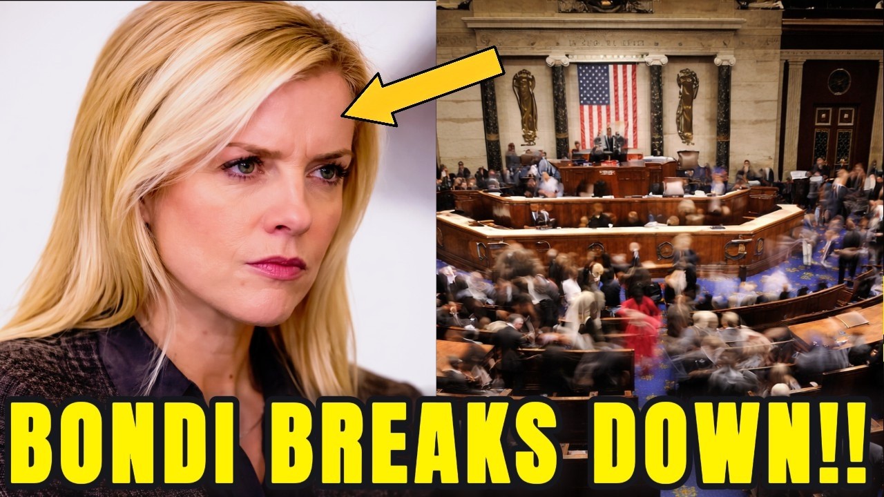 OH NO! Pam Bondi SCRAMBLES as Prosecutor Drops Shock Files