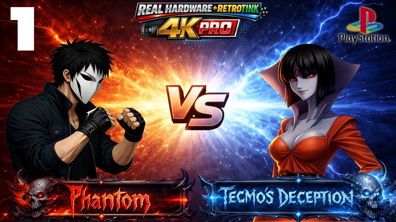 МАРАФОН Deception: проходжу ВСЮ серію — #1 Tecmo’s Deception (PS1 Real Hardware + RetroTINK 4K Pro)