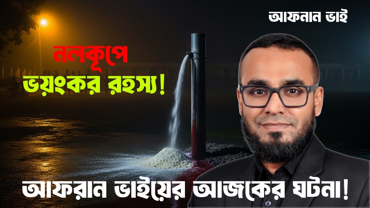 নলকূপে ভয়ংকর রহস্য! আফরান ভাইয়ের আজকের ঘটনা! #AfnanTheHorrorWorld @AfnanTheHorrorWorldBD