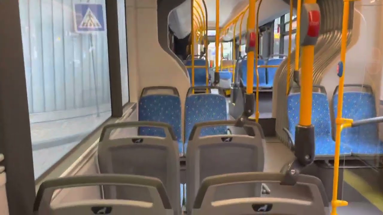Als einziger Fahrgast mit dem MAN New Lion's City der NIAG/LOOK fahren