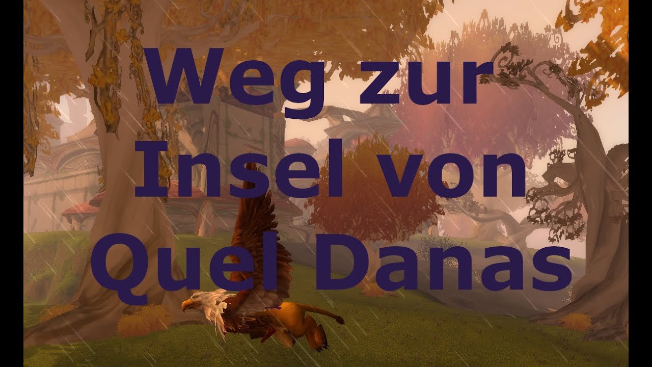 Weg zur Insel von Quel Danas World of Warcraft Classic TBC