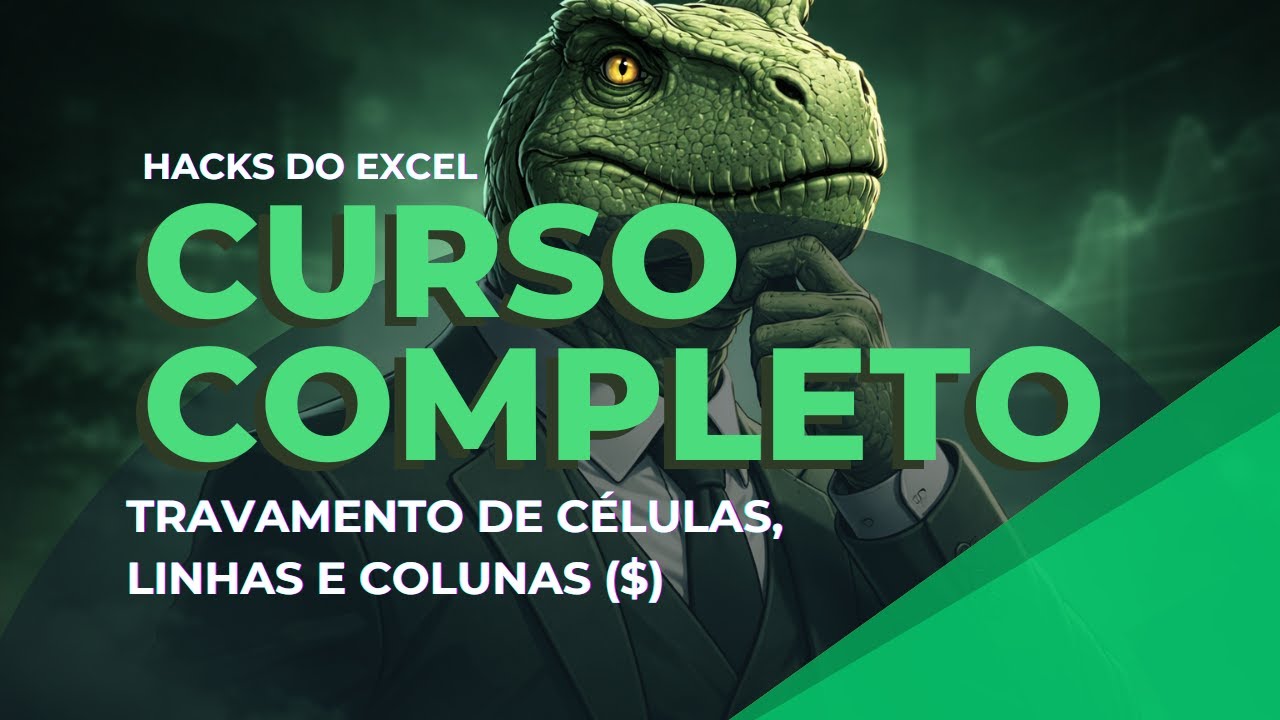 Como travar Linhas e Colunas no Excel!