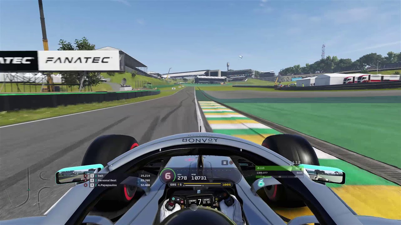 F1 2019 Interlagos - 1:09.017