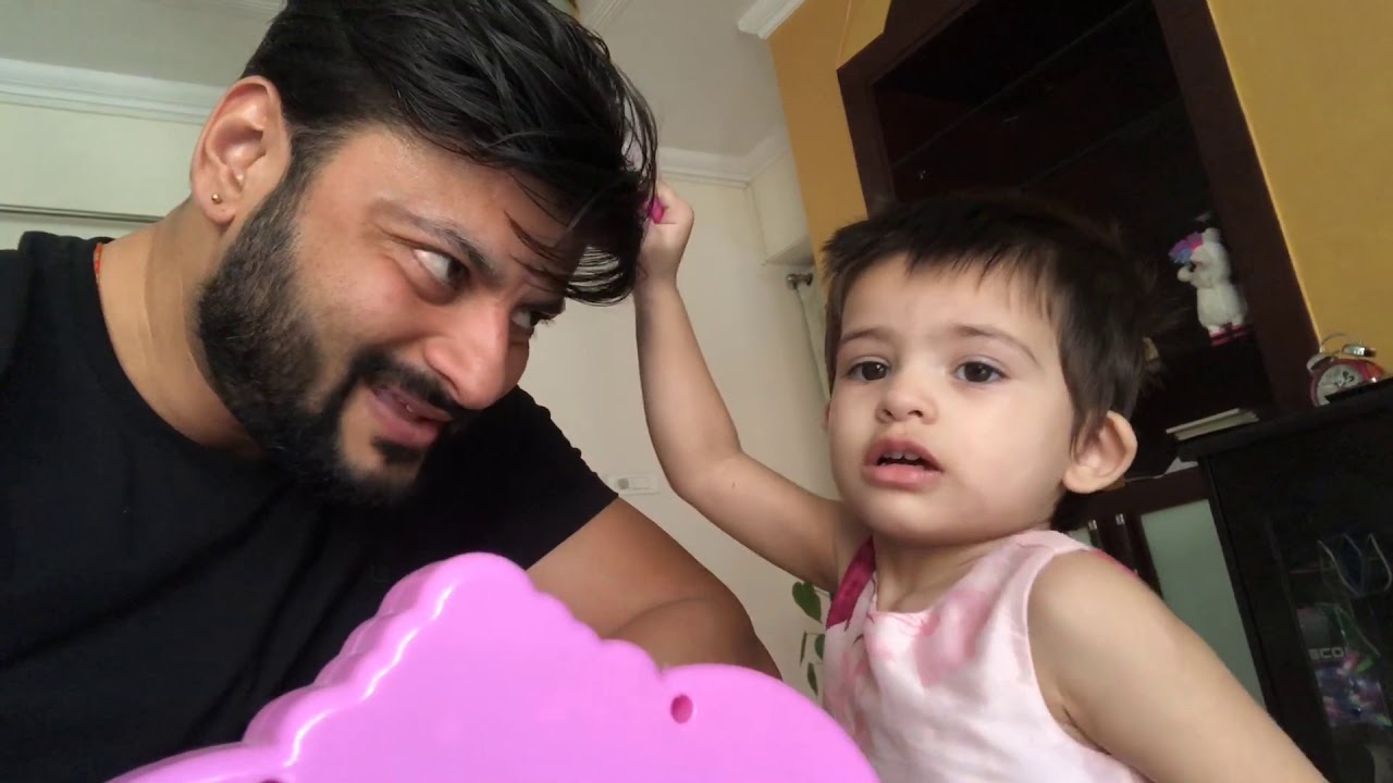 Abhisarika Mohanty's Makeover class with HER Superstar BABA, Anubhav Mohanty ! YOU WILL ENJOY !!!!!!