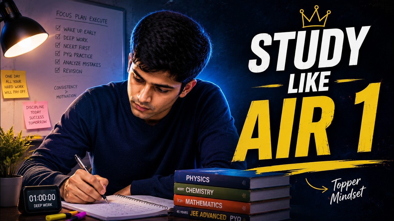 How to study a JEE Chapter like AIR 1? (by AIR 1)