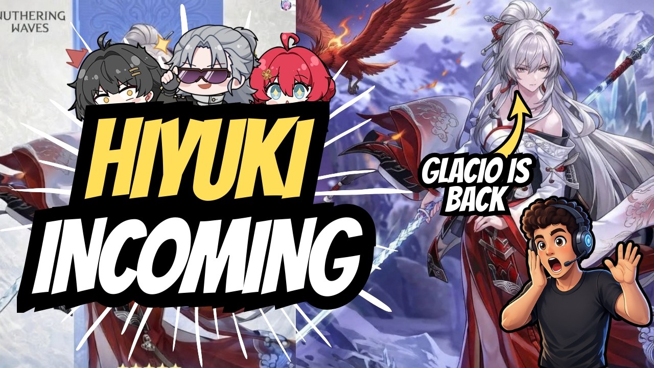 New Glacio DPS Hiyuki looks INSANE… anniversary banner is wild