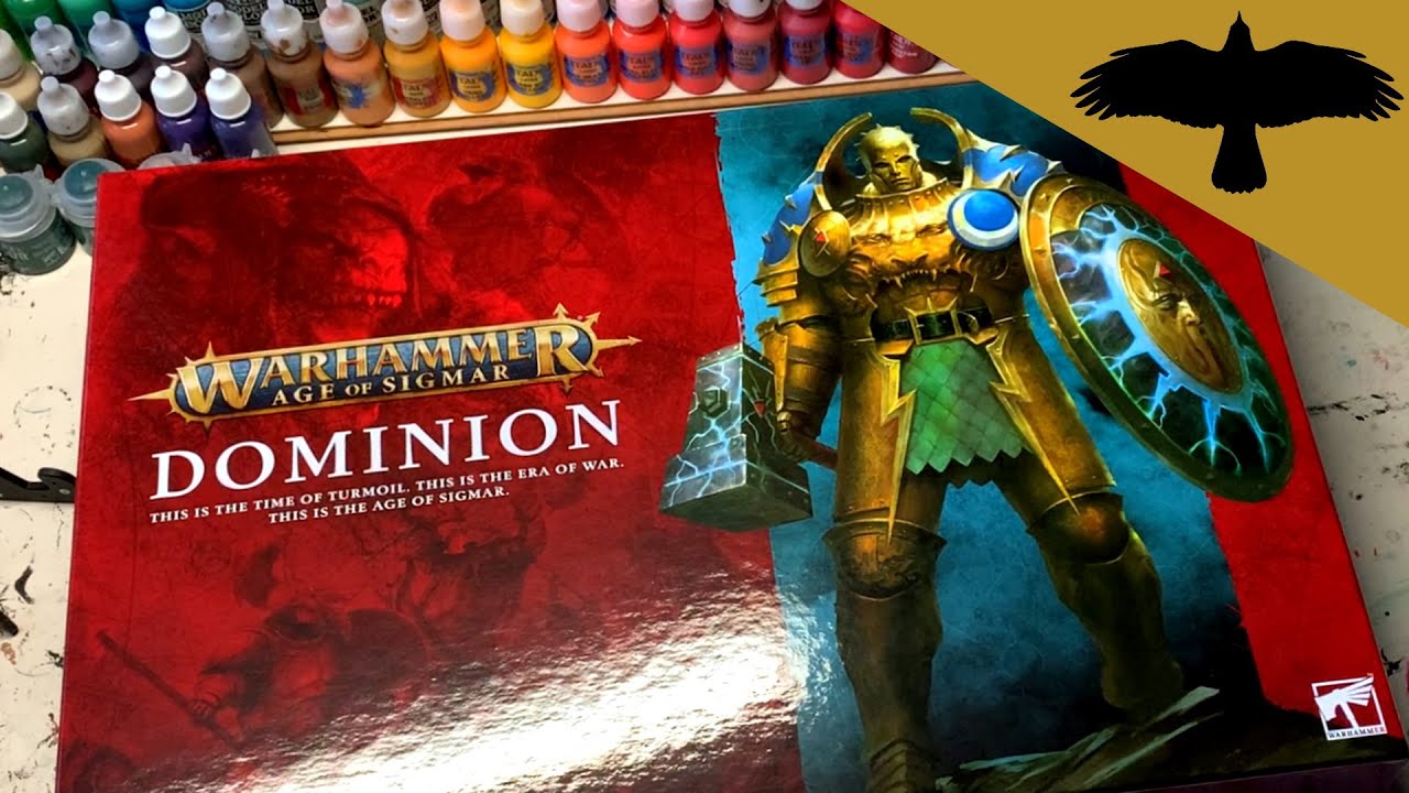 Comparing Dominion to Soul Wars and my plans with the set (Warhammer Age of Sigmar Dominion) VLOG#26