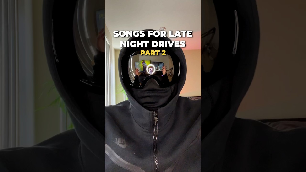 Songs that are perfect for late night drives - Part 2