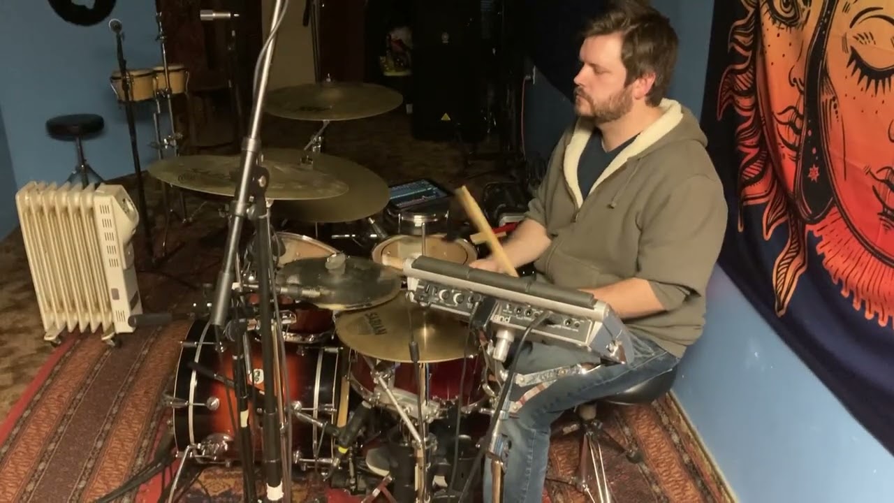 Playing along with Haywyre - LIVE Drum Fun